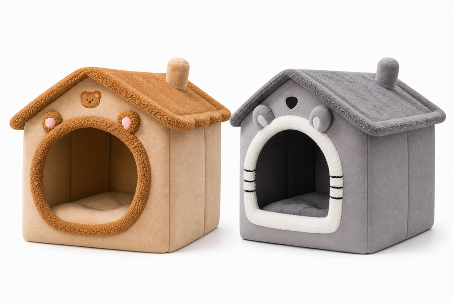 Petly™ Den Nest | All-Season Enclosed Dog House