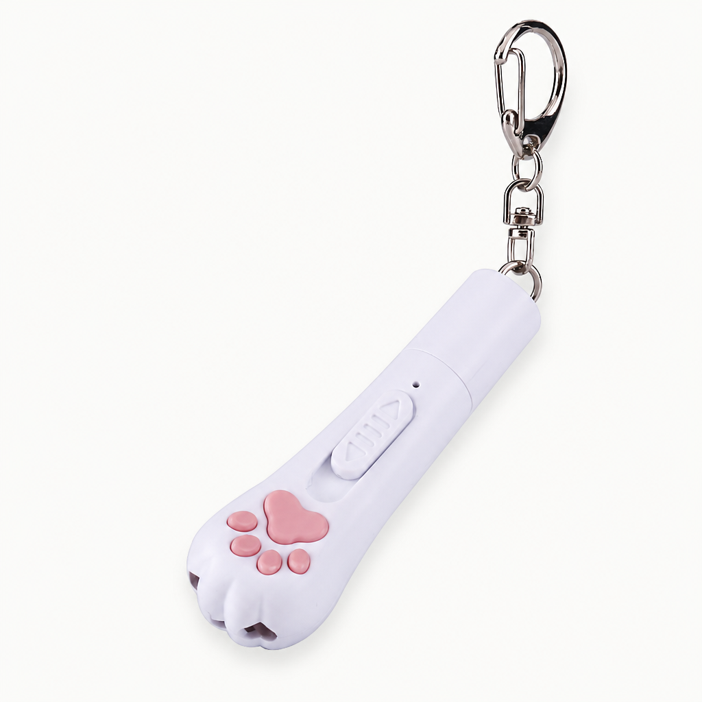 LED Laser Cat Teaser Wand – Multifunctional Interactive Toy